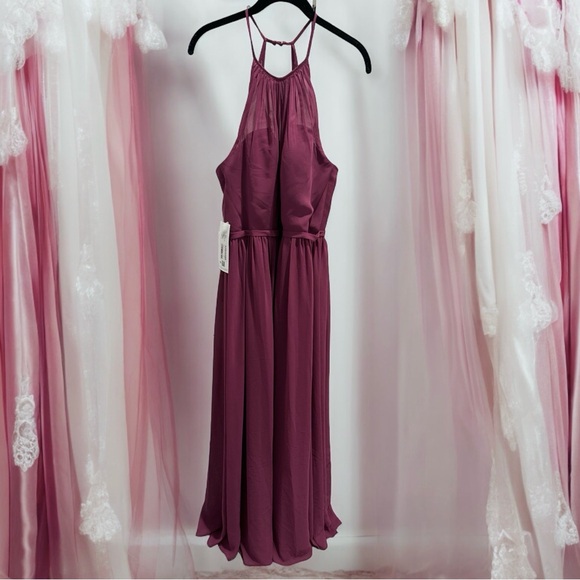 Azazie Kaitlyn style dress orchid custom size NWT - Picture 1 of 4